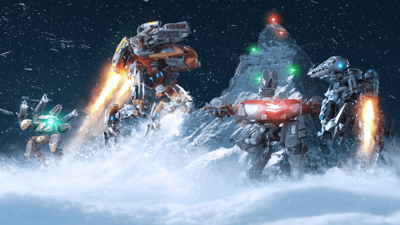 war robots christmas